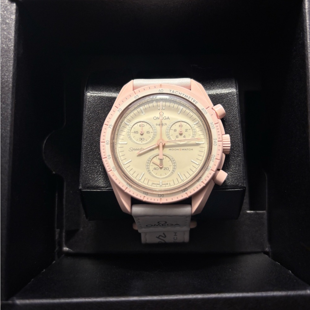 Omega Pink Watch